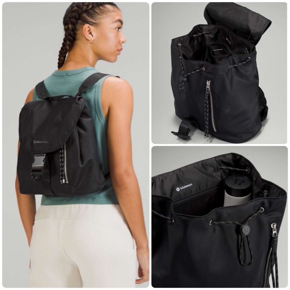 Lululemon Drawstring Bucket Backpack 10l - Nwot - image 1